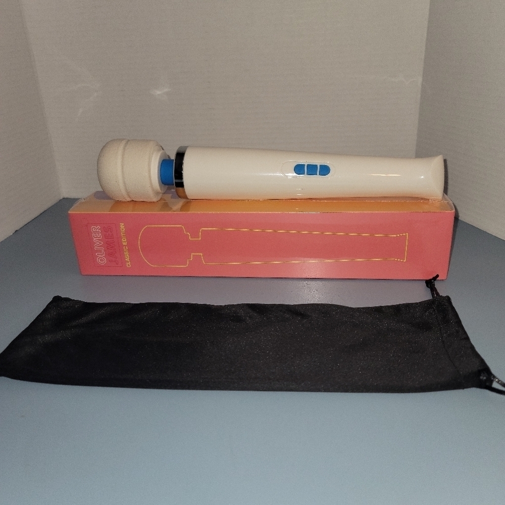 Oliver James Classic Edition Personal Rechargeable Wand Massager Model SN03